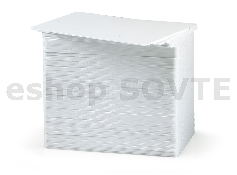 Card CR-80 white, UltraCard, 0,76mm, rewritable | eshop SOVTE