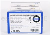Fargo 045102 EZ Standard Black (K) Cartridge w/Cleaning Roller - 1000 images