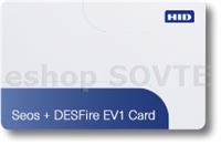 Seos + DESFire Card, 13.56 MHz with ISO/IEC 14443 Type A