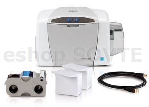 FARGO C50 Single-Side color printer, consumables for 100 images