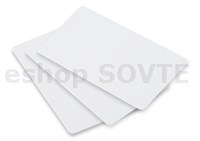 20mil CR80 PVC NO adhesive white blank glossy card