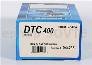 Fargo 044235 Ribbon Red Cartridge w/Cleaning Roller - 1000 images