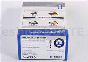 Fargo 044270 YMCKO Starter Cartridge w/Clean Roller - 250 img