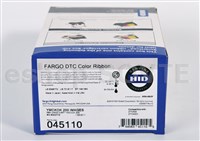 Fargo 045110 EZ YMCKOK Cartridge w/Cleaning Roller - 200img