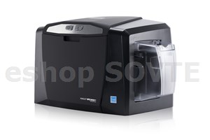 FARGO DTC1000M single-sided monochrome printer with Ethernet internal print server