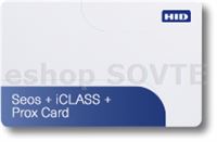 iClass Seos + Prox Card, 13.56 MHz with ISO/IEC 14443 Type A