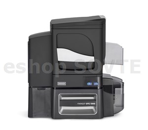 FARGO DTC1500 dual-sided card printer with lamination