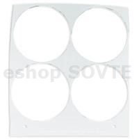 DTM Eddie Manual Tray - 59 mm 2 x 2 circles 