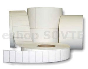 3/6" DTM Poly White Gloss 2x1" (51x25mm), 2375x