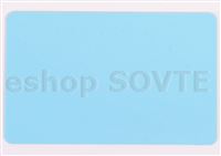 Card CR-80 light blue, 0,75mm