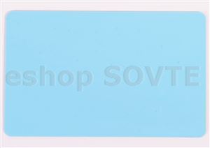 Card CR-80 light blue, 0,75mm