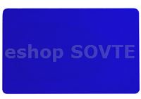 Card CR-80 dark blue, 0,75mm