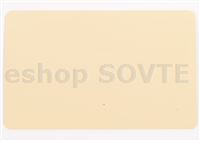 Card CR-80 beige, 0,75mm