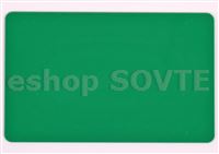 Card CR-80 green, 0,75mm
