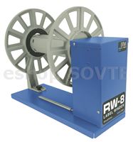 RW-8 Label Rewinder up to 8.66'' wide and 10'' OD, for 3" cores